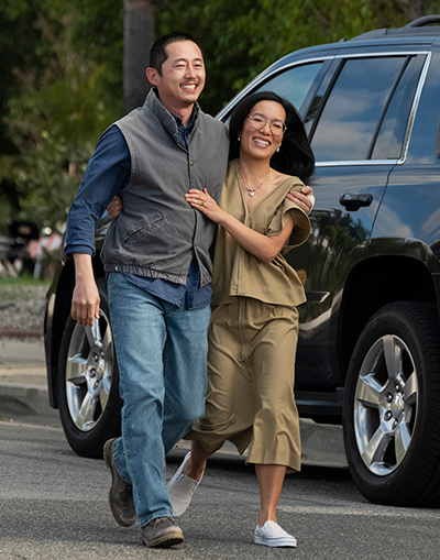 Los actores Steven Yeun y Ali Wong fueron los protagonistas de la primera temporada de ‘Beef’. Crédito: Andrew Cooper / Netflix.
