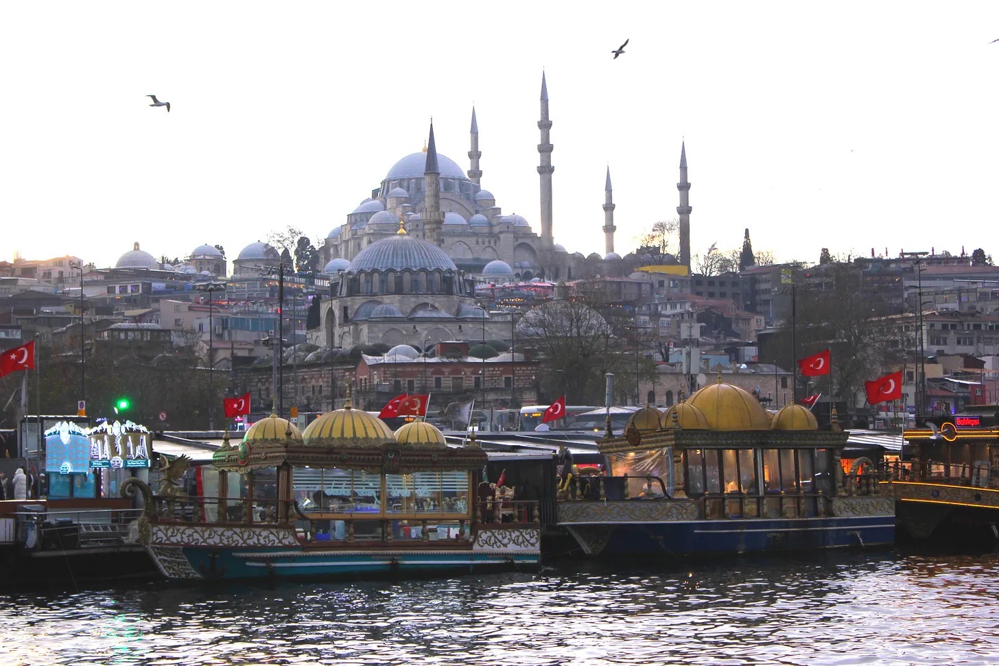 Edificaciones a orillas del B&oacute;sforo