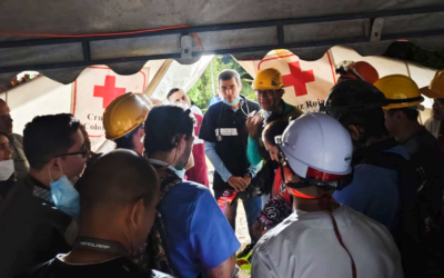 El terremoto sigue golpeando fuertemente a las personas mayores